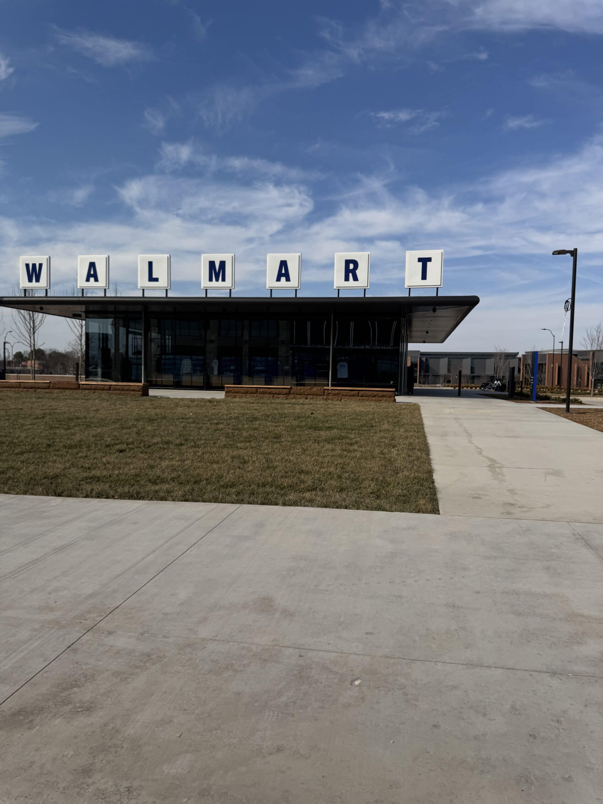 The Walmart welcome center on campus in Bentonville, Arkansas.